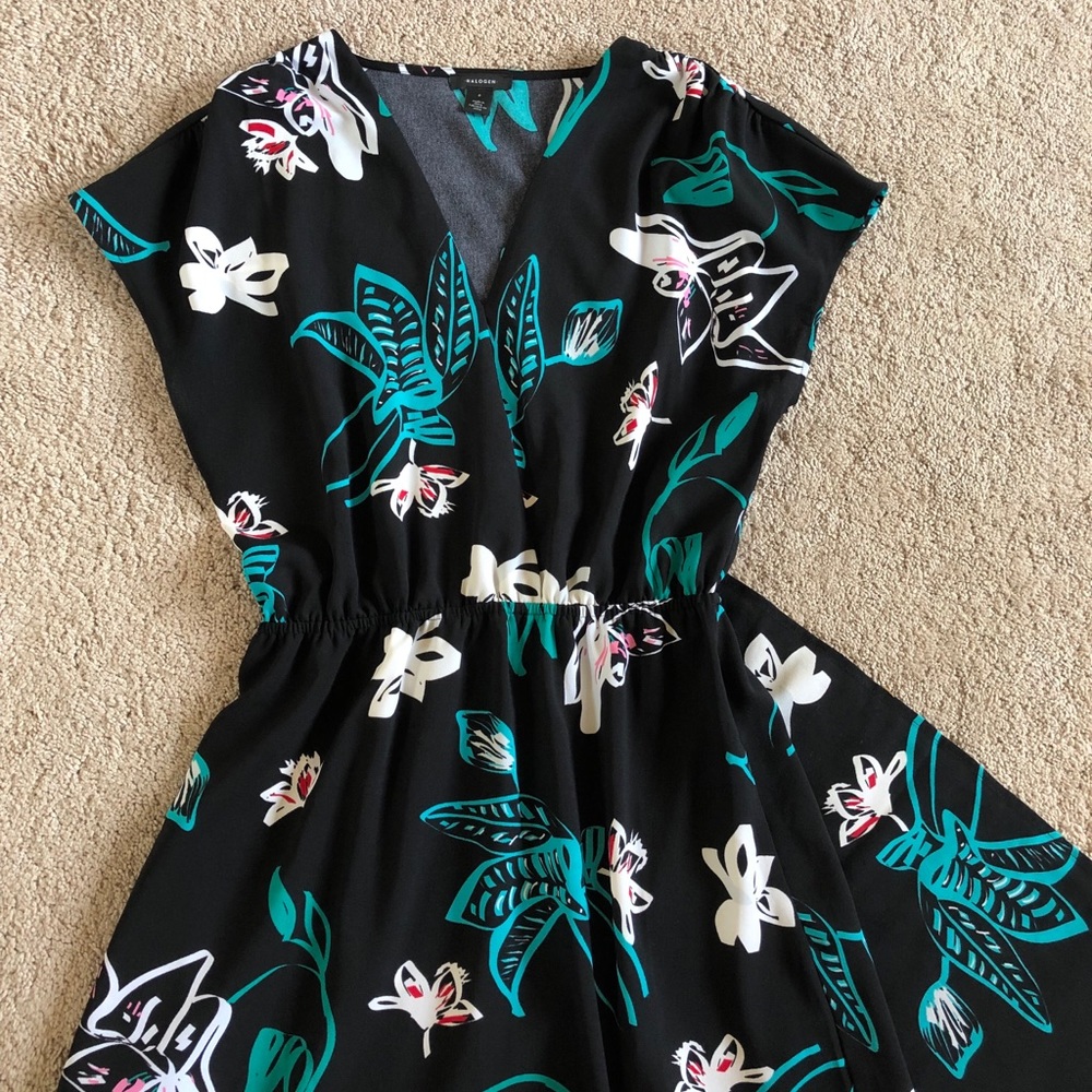 Long Floral Maxi Dress by Halogen